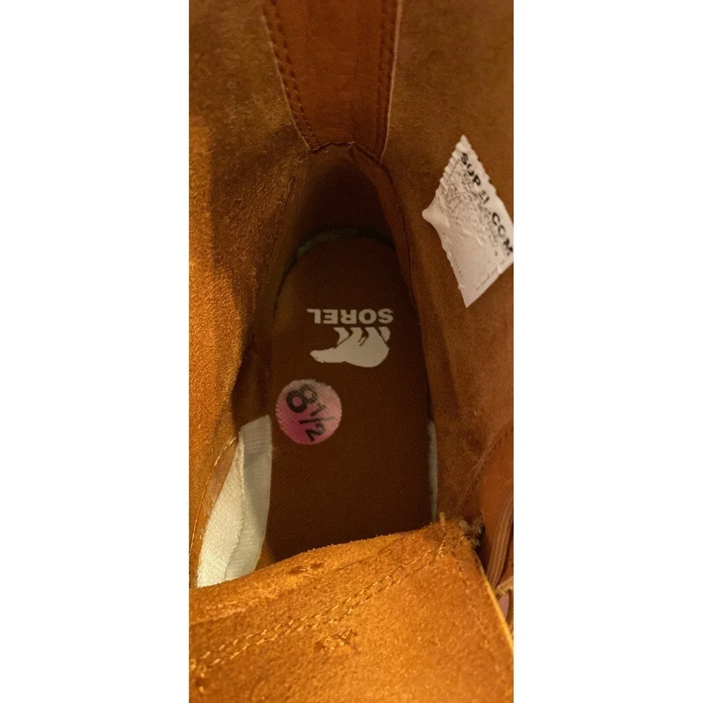 NWOT Sorel Hi-Line Lace Boots, Women size 8.5 - Picture 4 of 7